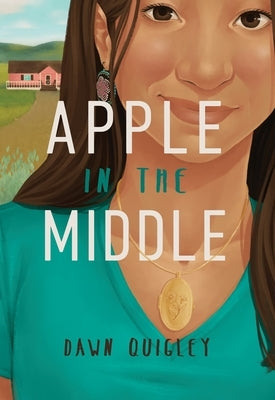 Paperback of "Apple in the Middle" by North Dakota State University Press, showing the book cover with apple illustration.