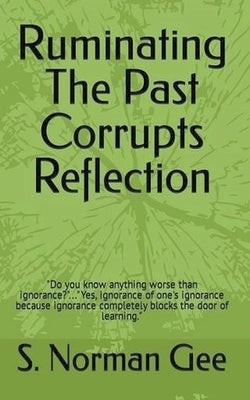 Ruminating The Past Corrupts Reflection Paperback S. Norman Gee