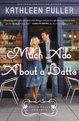 Paperback of "Much ADO about a Latte" by Thomas Nelson, showing the book cover with coffee-themed artwork.