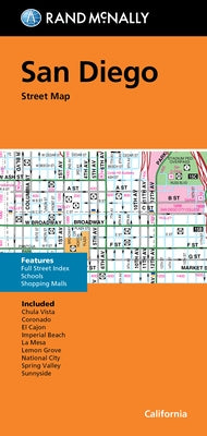 Rand McNally Folded Map: San Diego Street Map by Rand McNally