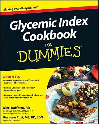 Glycemic Index Cookbook for Dummies Paperback For Dummies