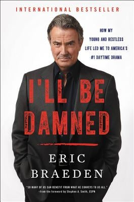 Paperback copy of "I'll Be Damned" by Dey Street Books, featuring the book cover with title and author's name.