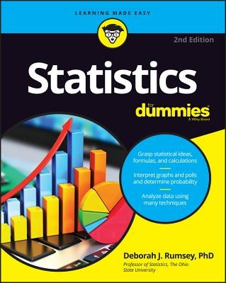 Statistics for Dummies Paperback For Dummies