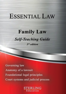 Family Law: Essential Law Self-Teaching Guide by Education, Sterling