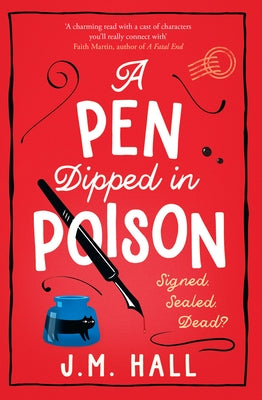 Paperback of "A Pen Dipped in Poison" by Avon Books featuring the book cover with dark, mysterious artwork and title text.
