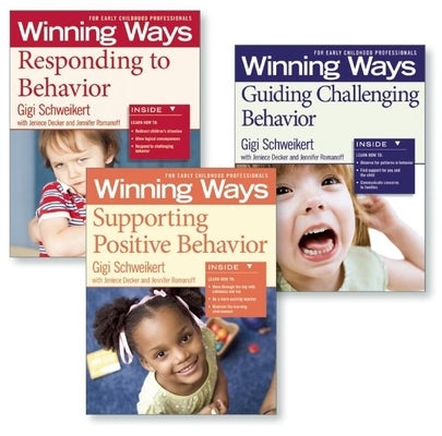 Supporting Positive Behavior, Responding to Behavior, Guiding Challenging Behavior [Assorted Pack]: Winning Ways for Early Childhood Professionals Paperback Redleaf Press