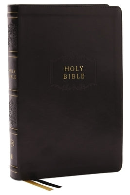 KJV Holy Bible with 73,000 Center-Column Cross References, Black Leathersoft, Red Letter, Comfort Print: King James Version Bible Thomas Nelson