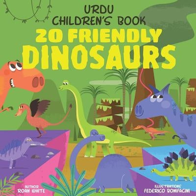 Urdu Children's Book: 20 Friendly Dinosaurs by Bonifacini, Federico