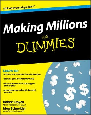 Making Millions for Dummies Paperback For Dummies
