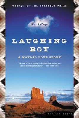 Paperback of "Laughing Boy: A Navajo Love Story" by Harper Perennial, featuring a colorful cover illustration.