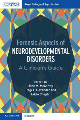 Paperback book titled "Forensic Aspects of Neurodevelopmental Disorders" by Cambridge University Press, with cover and spine visible.