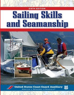 Paperback sailing skills and seamanship book by International Marine Publishing, featuring cover with nautical illustrations.
