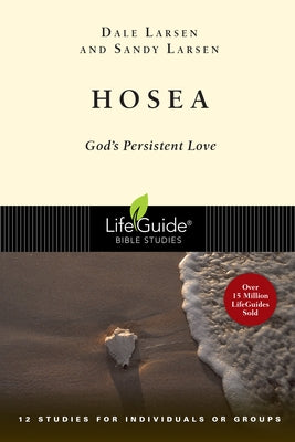 Paperback book titled Hosea: God's Persistent Love by IVP Bible Studies, featuring a close-up of the cover design.