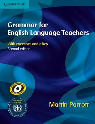 Paperback grammar book for English language teachers by Cambridge University Press, featuring a cover with educational design elements.