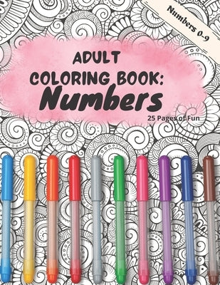 Adult Coloring Book: Numbers by Anette, Samantha