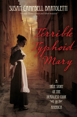 Paperback of "Terrible Typhoid Mary" by Clarion Books, featuring the book cover with title and author text on the front.