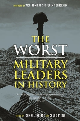 Paperback of "The Worst Military Leaders in History" by Reaktion Books, showcasing the book cover with bold title text.