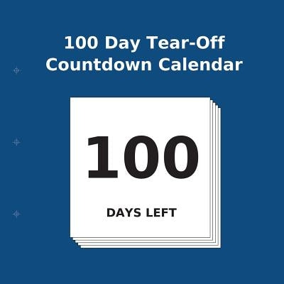100 Day Tear-Off Countdown Calendar SureShot Books