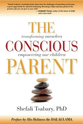 Paperback of The Conscious Parent book by Namaste Publishing showing the cover with title and author text.