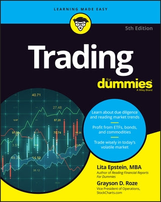 Trading for Dummies by Epstein, Lita