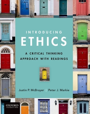 Paperback of "Ethics: A Critical Thinking Approach with Readings" by Oxford University Press, USA, featuring the book cover.
