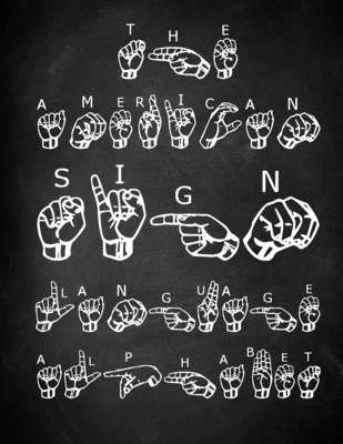 ASL American Sign Language: Alphabet Book For Beginners: For All Ages - Hand Signs Paperback Independently Published