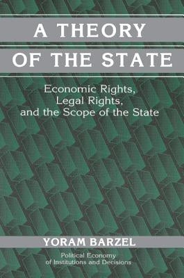 Paperback book titled "A Theory of the State" by Cambridge University Press, showing the front cover with title and author details.