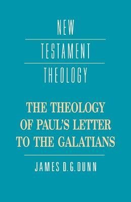 Paperback book titled "Theology of Paul's Letter to the Galatians" by Cambridge University Press, with a cover displaying religious artwork.