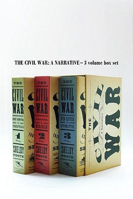 Civil War Volumes 1-3 Box Set by Foote, Shelby