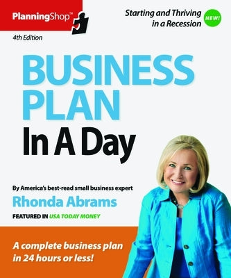 Business Plan in a Day by Abrams, Rhonda