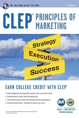 Clep(r) Principles of Marketing Book + Online by Finch, James E.