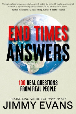 Paperback book titled "End Times Answers" by Tipping Point Press showing the cover with bold text and a dark background.