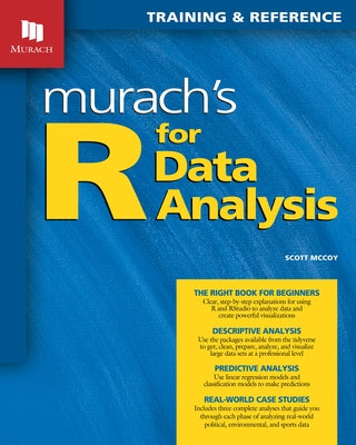 Murach's R for Data Analysis Paperback Mike Murach and Associates, Inc.