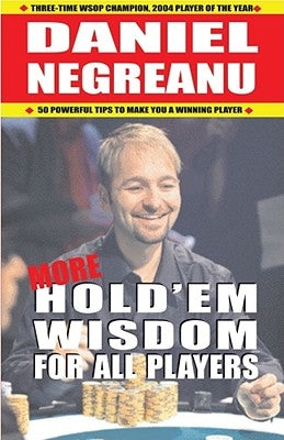 More Hold'em Wisdom for All Players Paperback Cardoza Publishing