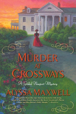 Paperback of Murder at Crossways by Kensington Publishing featuring a mysterious cover design with dark and moody artwork.