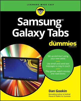 Samsung Galaxy Tabs for Dummies Paperback For Dummies