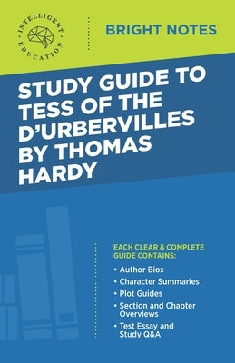 Study Guide to Tess of d'Urbervilles by Thomas Hardy by Intelligent Education