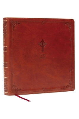 Nabre XL, Catholic Edition, Leathersoft, Brown, Comfort Print: Holy Bible by Catholic Bible Press