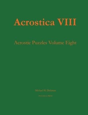 Acrostica VIII Paperback Pocamug Press