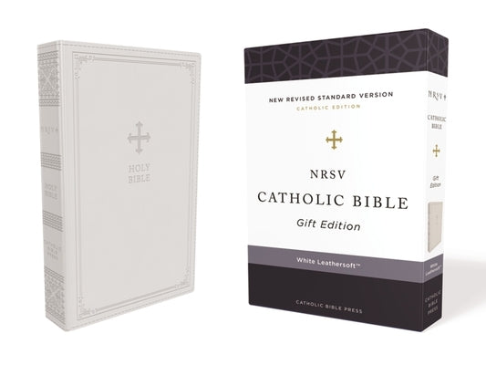 Nrsv, Catholic Bible, Gift Edition, Leathersoft, White, Comfort Print: Holy Bible by Catholic Bible Press
