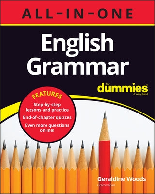 English Grammar All-In-One for Dummies (+ Chapter Quizzes Online) Paperback For Dummies