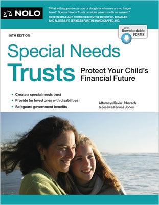 Special Needs Trusts: Protect Your Child's Financial Future by Urbatsch, Kevin