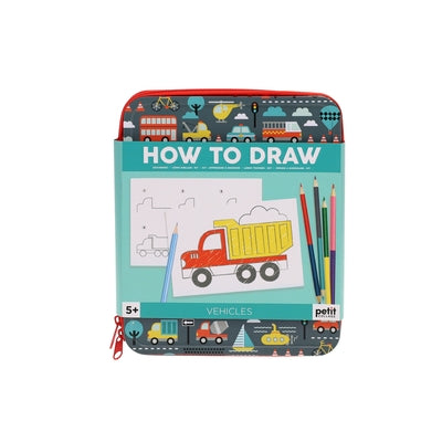 How to Draw Vehicles Paperback Petit Collage