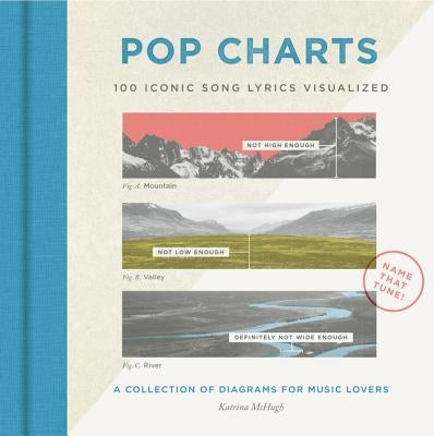 Pop Charts: 100 Iconic Song Lyrics Visualized by McHugh, Katrina