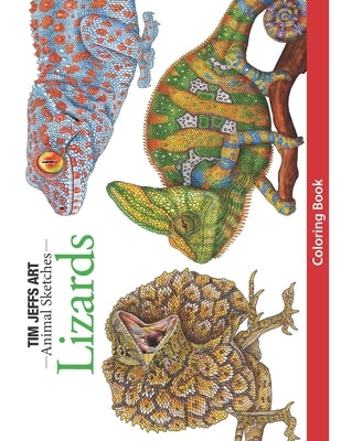 Lizards Coloring Book by Warren, Jo