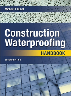 Construction Waterproofing Handbook 2e paperback by McGraw-Hill Companies, featuring cover design and construction waterproofing tips.