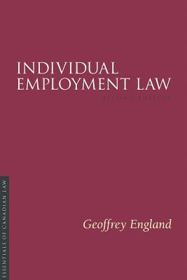 Individual Employment Law, 2/E by England, Geoffrey