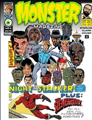 MONSTER MAGAZINE NO.6 COVER B by STERLING CLARK by Capley, Vance