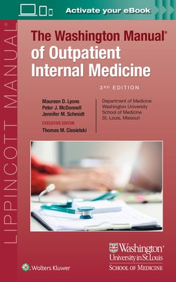 The Washington Manual of Outpatient Internal Medicine by Lyons, Maureen