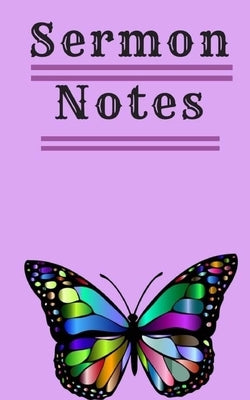 Sermon Notes: Bible Pocket Notebook & Journal: Your Notes, Prayer Requests and Church Events Size: 5.0" x 8.0". Hand Lettering Noteb Paperback Createspace Independent Publishing Platform